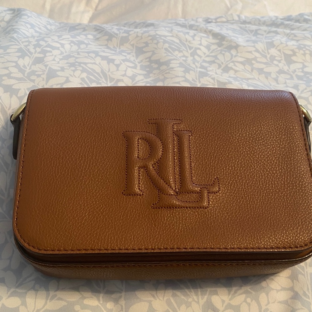 Ralph Lauren Tan Crossbody Bag